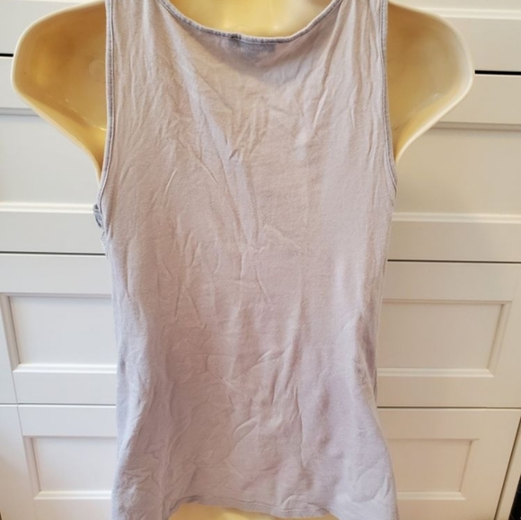 ๐3 for $25๐ Express Light Lilac Tank with Silver Lace Overlay - Picture 4 of 6